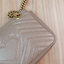 Gucci Beige Marmont Marmont Flap 26 Medium GHW