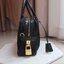 Prada Black Nylon Bauletto Boston Bag (1BB088)