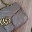 Gucci Beige Marmont Marmont Flap 26 Medium GHW