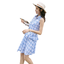 Dress4250 เดรสเชิ้ตลายสก็อตโทนสีฟ้า กระดุมหน้าครึ่งตัว คอปกเชิ้ต เอวสม็อคยางยืด มีซับในช่วงกระโปรง ผ้าคอตตอนเนื้อดีนุ่มใส่สบาย งานสวยใส่ง่ายน่ารักมาก