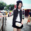 Blouse3630 เสื้อคลุมแจ็กเก็ตสีพื้นดำตัดต่อแขนยาวลายดอกไม้ กระดุมแป๊กหน้า กระเป๋าสองข้าง ผ้าเนื้อโฟมหนานุ่มงานดีใส่สบายยืดขยายได้เยอะ งานน่ารักแมทช์ง่าย งานสวย ได้ลุคเท่ๆ สวมใส่ได้ทุกโอกาส
