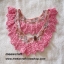 ปกเสื้อโครเชต์ รหัส 05-036 ขนาด3"x23"