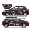 HELLO KITTY - สติ๊กเกอร์ติดตกแต่งรถยนต์ ลายคิตตี้ (รอบคัน+ฝากระโปรงหน้ารถ)