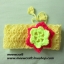 ที่คาดผมไหมพรม #88-021 ขนาด 2.5"x16.5"ไม่รวมเชือก