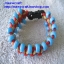 สร้อยข้อมือเชือกร่มลูกปัด #BRR002 size 7"