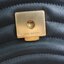 Louis Vuitton Black Calfskin Embroidered New Wave Chain MM