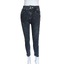 Jeans344 กางเกงยีนส์ขายาวทรงเดฟสีดำเอวสูง ผ้ายีนส์แท้ยีนส์ฟอกยืดนิ่ม แฟชั่นนำเข้าเกรดพรีเมียม ผ้านุ่มน่าใส่ทรงสวยงานดี แมทช์กับอะไรก็เข้า