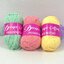 ไหมพรม Deenee cotton คอตตอนเกาหลี 4 ply สีล้วน
