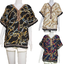 Blouse3736 เสื้อแฟชั่นโบฮีเมียนไซส์ใหญ่ คอวี แต่งพู่เก๋ๆ ผ้าสปันเนื้อนิ่มทิ้งตัวใส่สบายไม่ร้อน งานดีทรงดี ทรงนี้ใส่ได้เรื่อยๆ มีหลายสีหลายลาย