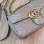 Gucci Beige Marmont Marmont Flap 26 Medium GHW
