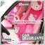 ( ลด 20 % ) HELLO KITTY - ชุดคลุมเบาะรถยนต์เซ็ต 10 ชิ้น