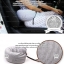 Travel Pillow U-shaped neck pillow - หมอนโฟมรองคอ หนุนเอว พกพาสำหรับขับรถ พกพาเดินทางบนเครื่องบิน - สีเทา