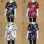 Blouse3764 เสื้อแฟชั่นไซส์ใหญ่ตัวยาวทรงปล่อยลายดอกไม้ กระเป๋าหน้า ผ้าวูลเวฟ(ผ้าหนังไก่)เนื้อดีหนานิ่มมีน้ำหนักยืดขยายได้เยอะใส่สบายสุด งานดีทรงสวย ทรงนี้ใส่ได้เรื่อยๆ งานสวยแมทช์กับอะไรก็เข้า มีหลายสีหลายลาย