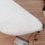 Prada Bianco Spugna Triangle Crossbody 1BH190