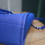 Chanel Blue Microfiber CC Deauville Small Tote