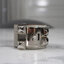 Hermes Gris Perle Alligator Collier De Chien CDC Bracelet PHW Size S