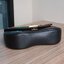 Louis Vuitton Black Calfskin Embroidered New Wave Chain MM