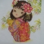 ครอสติสปักเสร็จแล้ว#N009 ขนาด 9" x 10"