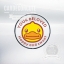 BDUCK - สติกเกอร์ตกแต่งรถยนต์ลายเป็ดบีดั๊ก ติดผาถังน้ำมัน