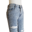 Jeans347 กางเกงยีนส์ขายาวทรงสกินนี่สียีนส์ซีดแต่งขาด 2 ข้าง แฟชั่นนำเข้าเกรดพรีเมียม ผ้ายีนส์แท้ยีนส์ฟอกยืดนิ่มใส่สบาย ผ้านุ่มน่าใส่ทรงสวยงานดี แมทช์กับอะไรก็เข้า